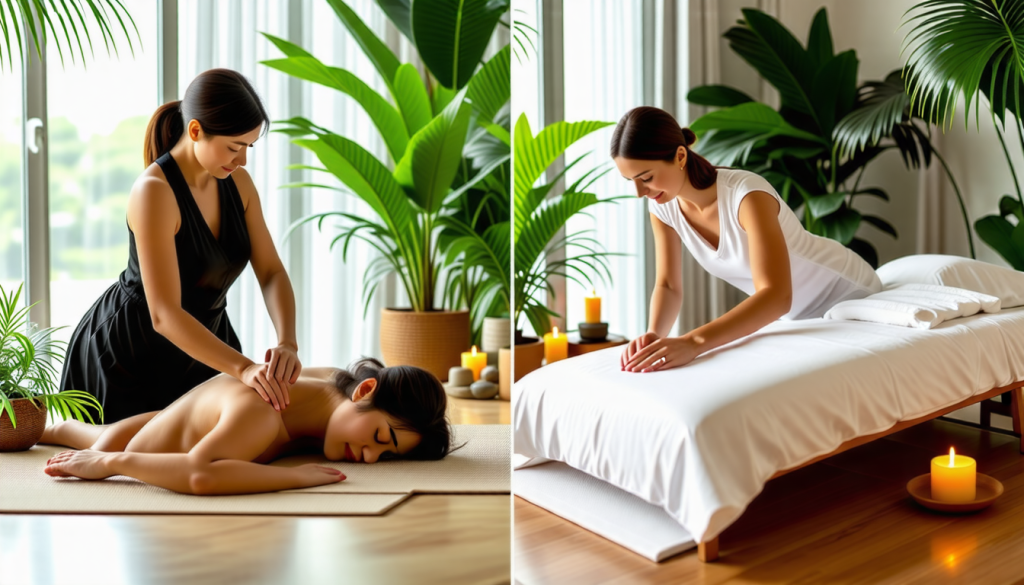 découvrez les différences essentielles entre le massage thaïlandais et d'autres types de massages populaires. explorez les techniques, bienfaits, et spécificités de chaque méthode pour choisir le soin qui vous convient le mieux.