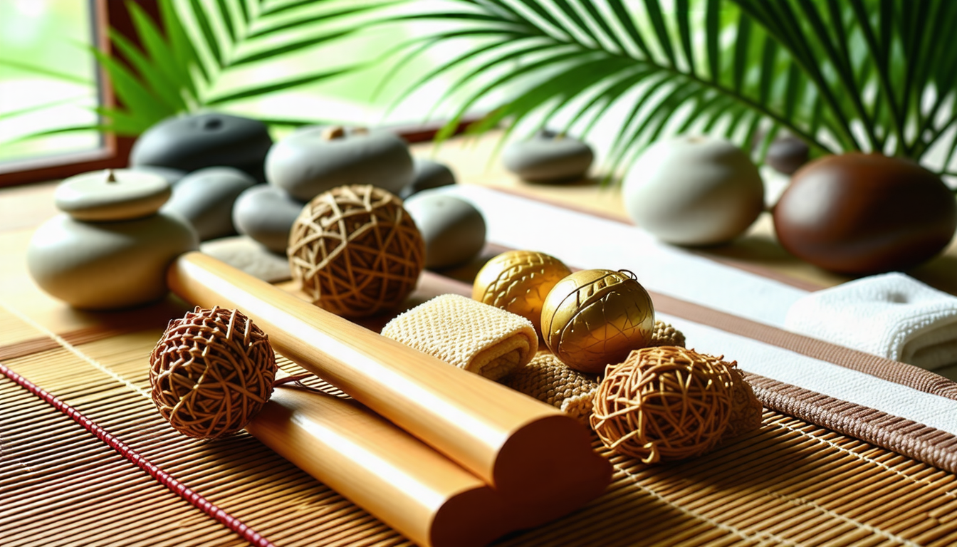 découvrez les outils traditionnels utilisés dans le massage thaïlandais, leur importance et comment ils enrichissent cette pratique millénaire. plongez dans l'univers fascinant des accessoires qui améliorent le bien-être et favorisent la relaxation.