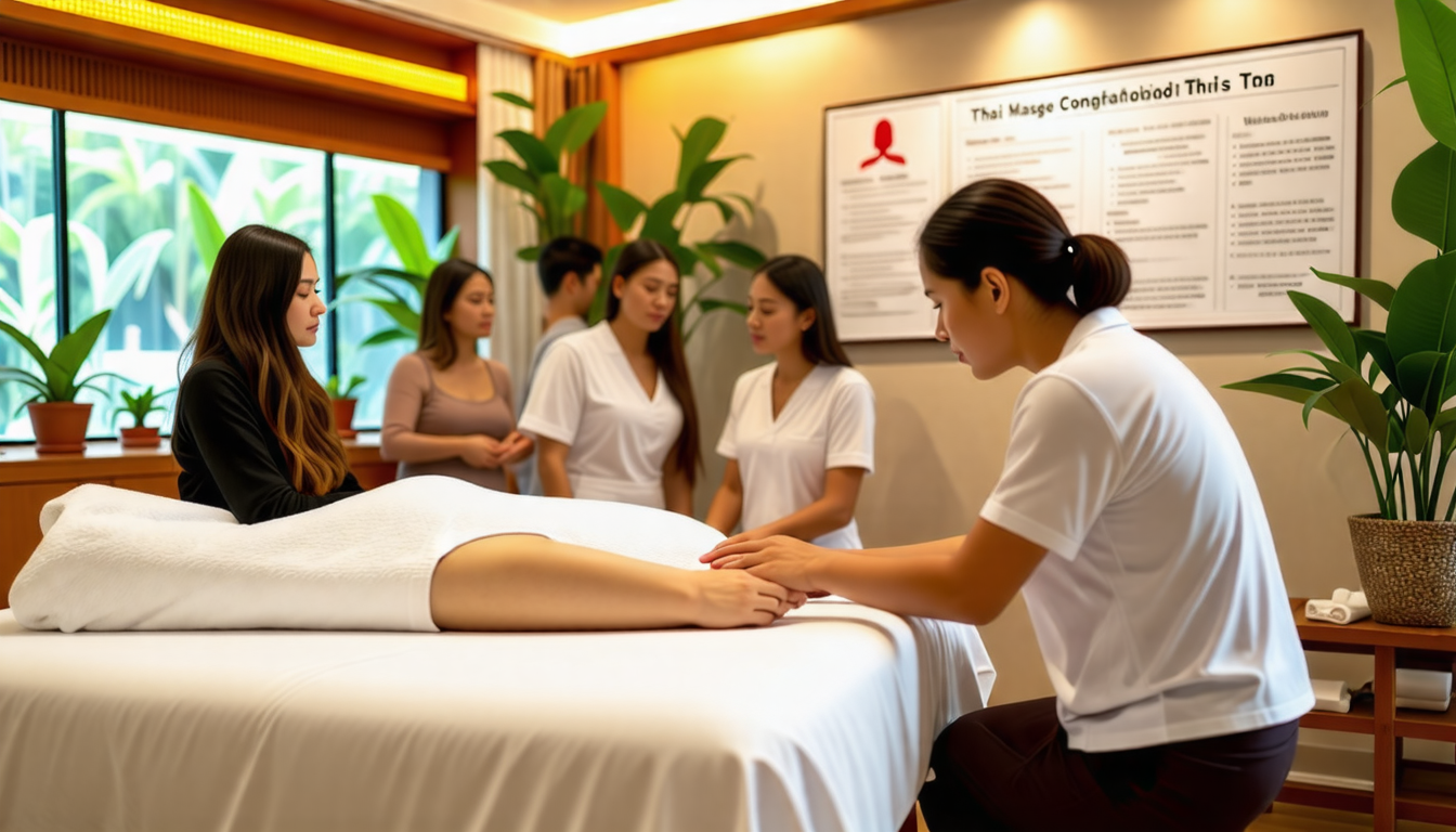 découvrez les contre-indications du massage thaïlandais et apprenez qui devrait éviter cette pratique. informez-vous sur les conditions de santé pouvant rendre ce type de massage inadapté pour certaines personnes. protégez votre bien-être en faisant des choix éclairés.