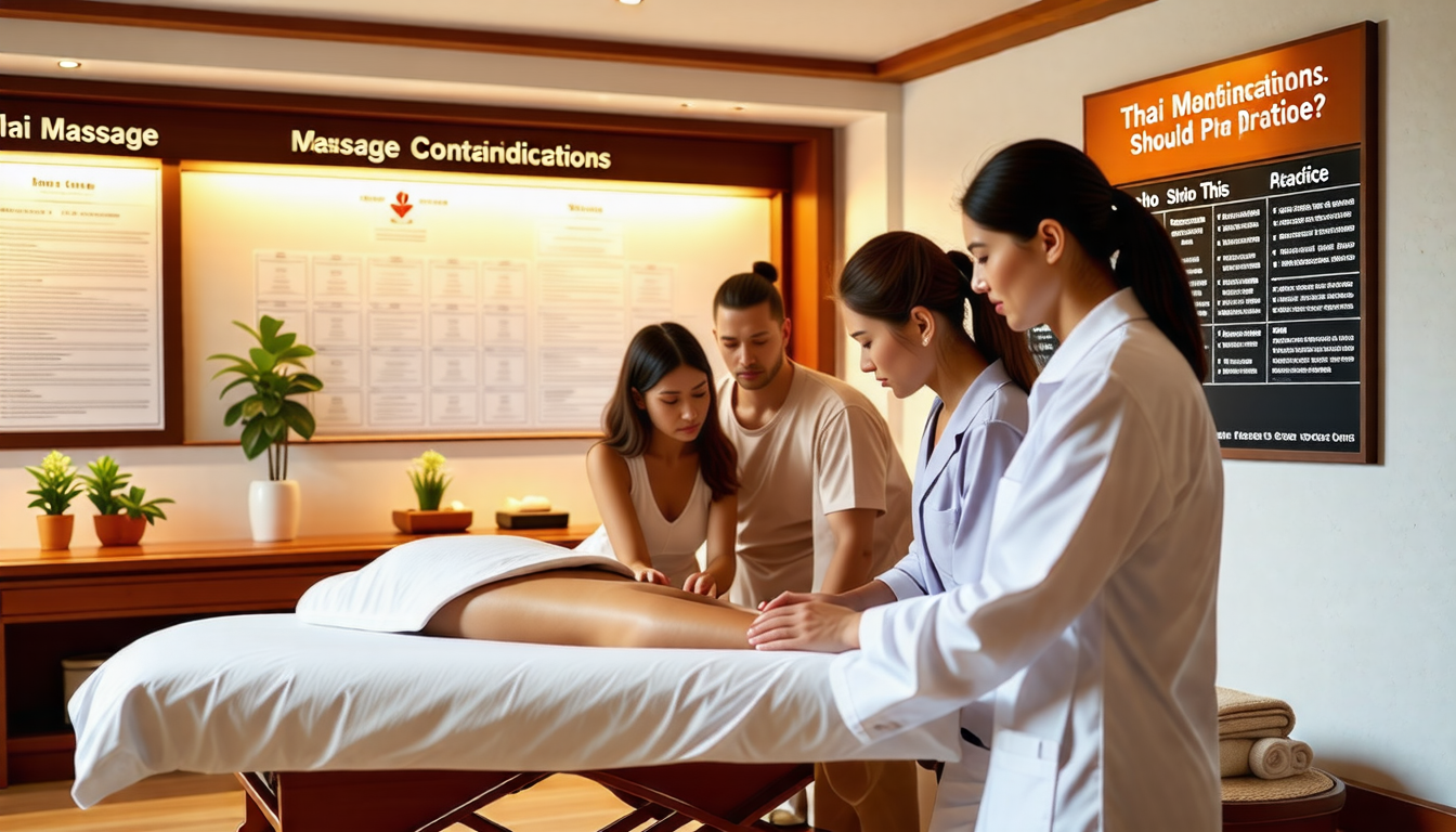 découvrez les contre-indications du massage thaïlandais et apprenez qui devrait éviter cette pratique. protégez votre bien-être en comprenant les risques associés et les conditions à considérer avant de vous initier à cette forme de thérapie.