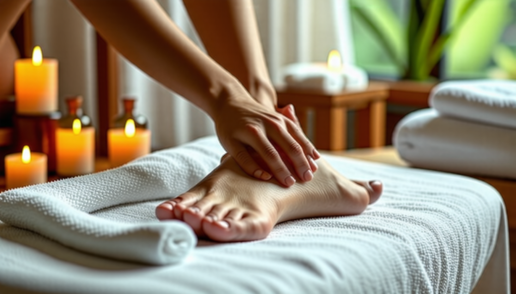 découvrez les bienfaits du massage des pieds pour soulager les douleurs générales. offrez à vos pieds une détente profonde et un confort inégalé grâce à des techniques de massage ciblées, idéales pour apaiser les tensions et favoriser la circulation sanguine.